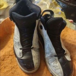 Rare collectible air jordan 9 dub 0 white Concords