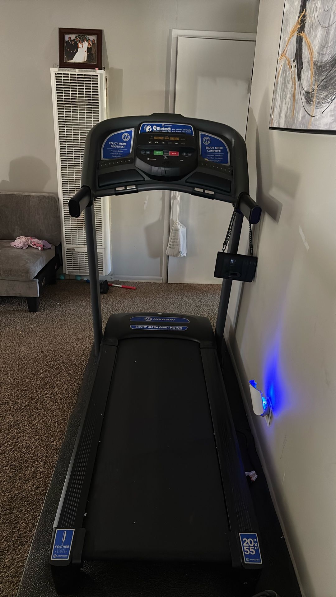 Horizon treadmill