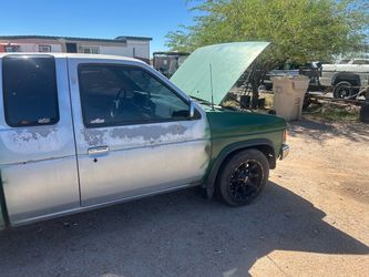 1990 Nissan D21 extended cab.