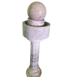 Fountain Marble Pedestal Fountain ⛲️ 