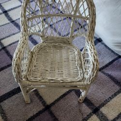 Small "Doll" Wicker Chair 
