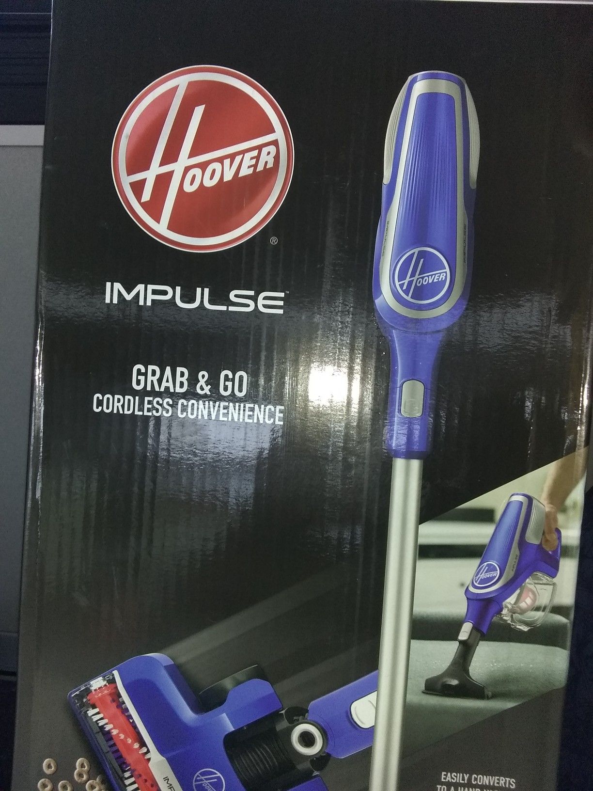 Brand New Hoover Impulse Cordless Vacuum- Reduced for Quick Sale