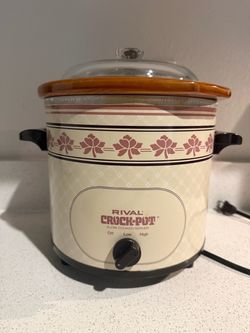 Vintage Rival Crock Pot Slow Cooker 3.5 Qt Model 3150/2