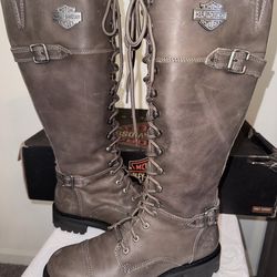 Harley Davidson ladies riding boots