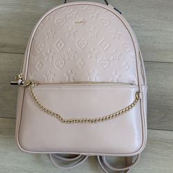Pink Aldo backpack
