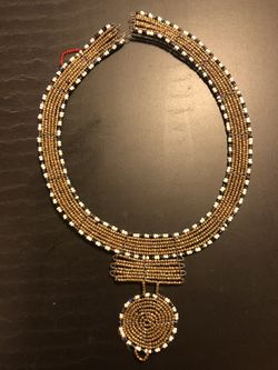 Necklace Handmade By Masaii Women In Tanzania  