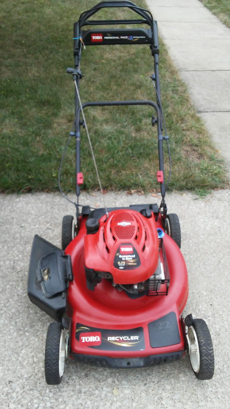 Toro rear wheel drive mulching lawn mower lawnmower for Sale in