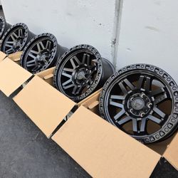 17" Fuel rims matte black 17x9 -12mm Offset