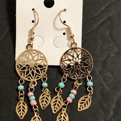 Boho/Bohemian Vintage Dangle Earrings With Retro Design NEW