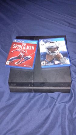 PS4 Normal version, with 3 games and all cables.