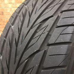 2 - 265/45R20 Toyo directional tires