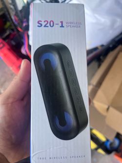 IKT Portable Bluetooth Speaker with Lights x Holidays/World Cup Stuffers, Loud Stereo Sound, BT5.4, Enhanced Bass,30H Playtime,TWS Pairing, IPX7 Water