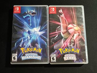 Nintendo Switch Pokémon Brilliant Diamond and Shining Pearl Bundle