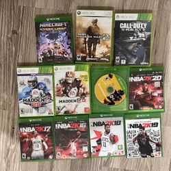 11 xbox one game disks