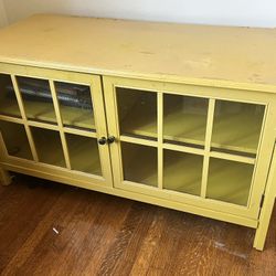 Threshold Yellow Cabinet 