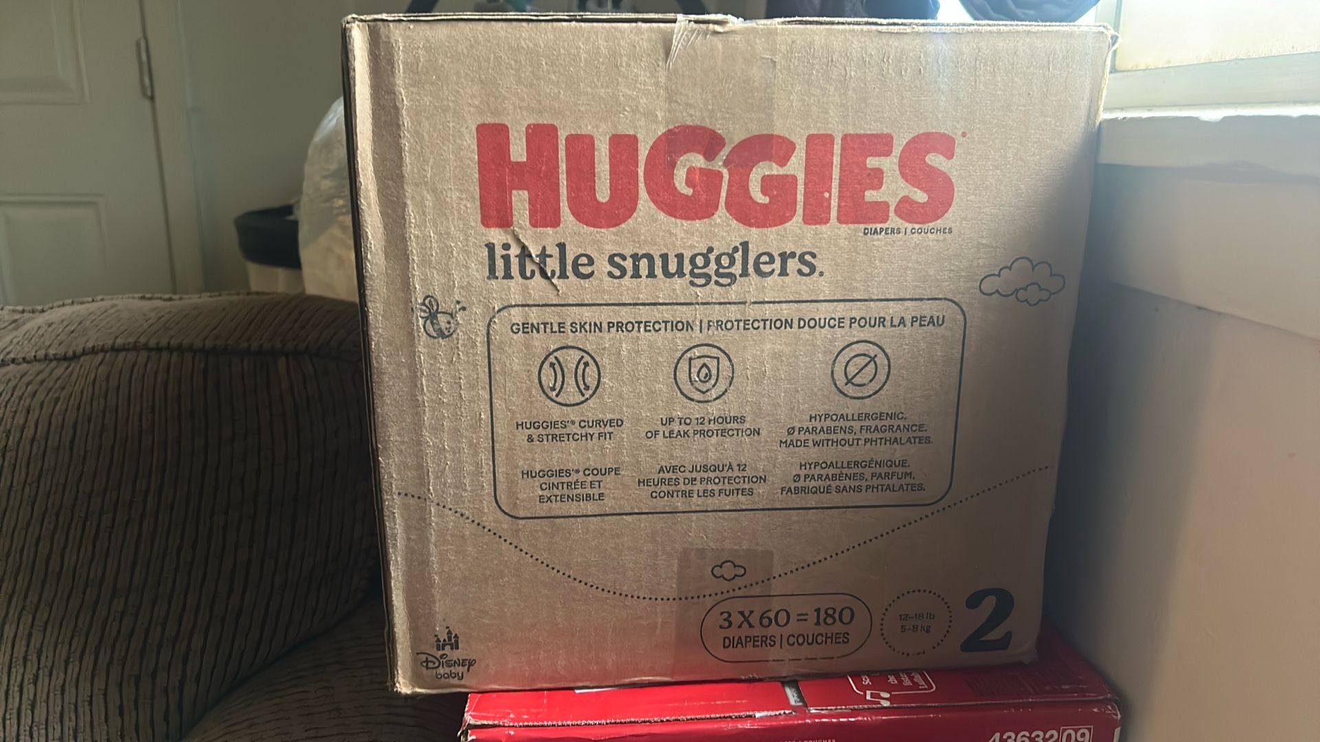 Huggies Diapers Size 1 & 2 Brand New !