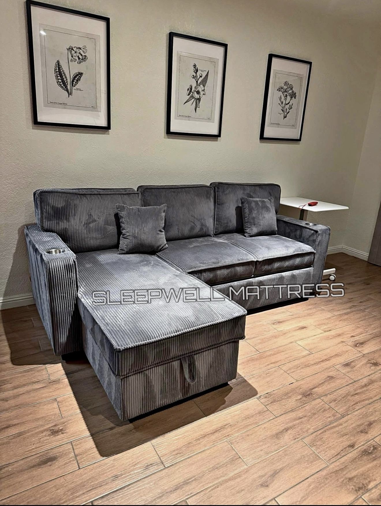 New Dark Gray Sofa