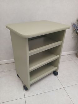 Side Table/Rolling Cart