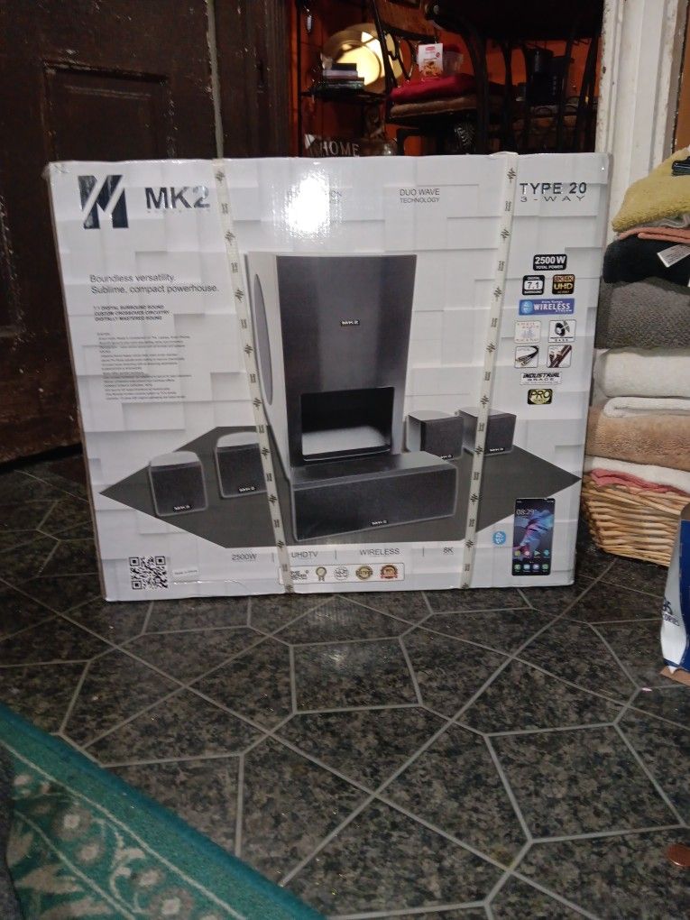 MK2 Acoustics Type 20 3 Way Surround Sound Speakers
