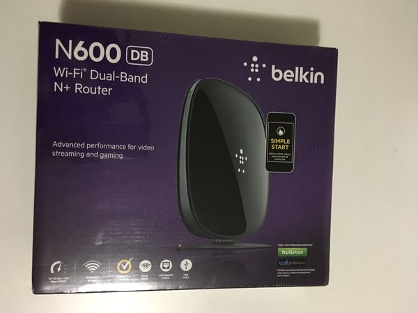 New Sealed Belkin N600 Db Wireless Dual Band N Router For Sale In Redmond Wa Offerup