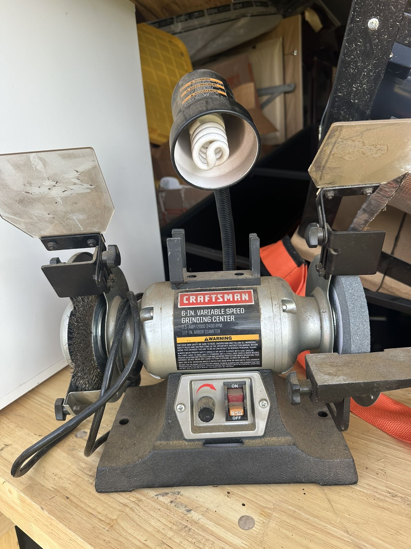 CRAFTSMAN BENCH GRINDER