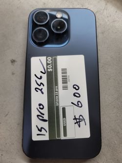 Iphone 15 pro 256gb, Unlocked