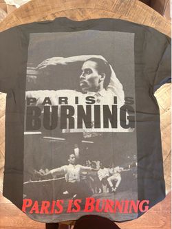 Supreme SS26’ week 17 Paris Is Burning Tee Black L