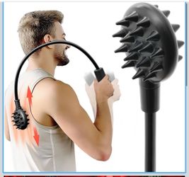 Curved back scratcher