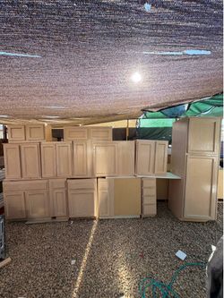 Kitchen cabinets