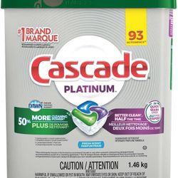 Cascade Platinum ActionPacs Dishwasher pods