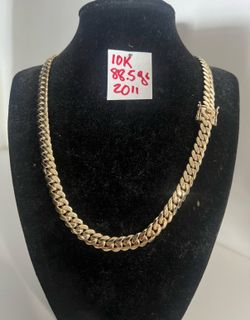 10K Solid Gold 🇨🇺 Links Chain  88.5Gr 20 Inches Long