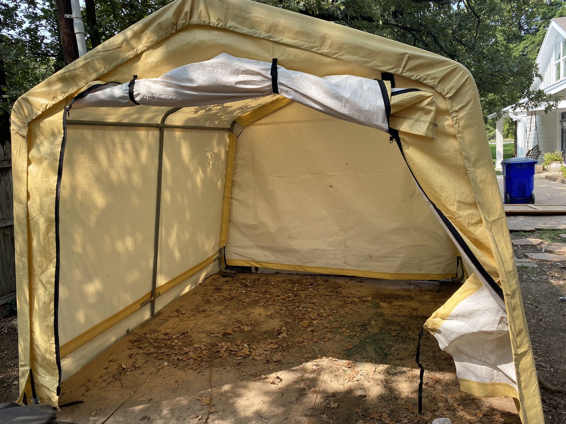 10 x 10 portable storage shed