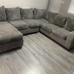 Gray Sofa - Sectional