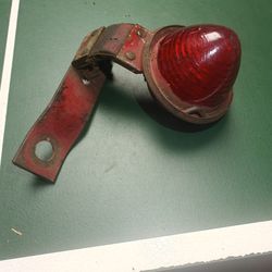 Vintage KD 515 Automotive Marker Light Red Lens Auto Lamp