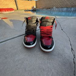 Patent Bred Jordan 1 