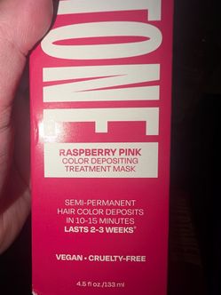 Raspberry Pink Semi Permanent Hair Dye Overtone