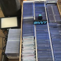 Streamer Lot!!! Large Sports Card Lot 75% NFL + NBA, MLB 800 cards + streaming supplies Case Hit!