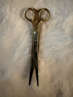 Vintage Swank Tie Bar Gold Scissors Tailor Barber Gift