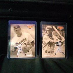The Idols Nolan Ryan & Jim Abbott And Lou Gehrig & Robin Ventura 