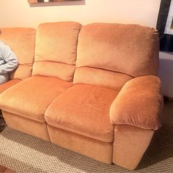Couch and table