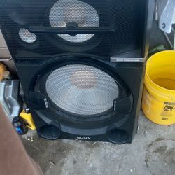Sony DJ Speakers 