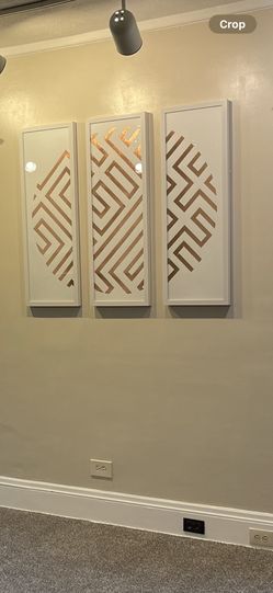 Three Panel Framed Art Photo 