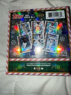 2025 Topps Holiday Mega Box Baseball Cards