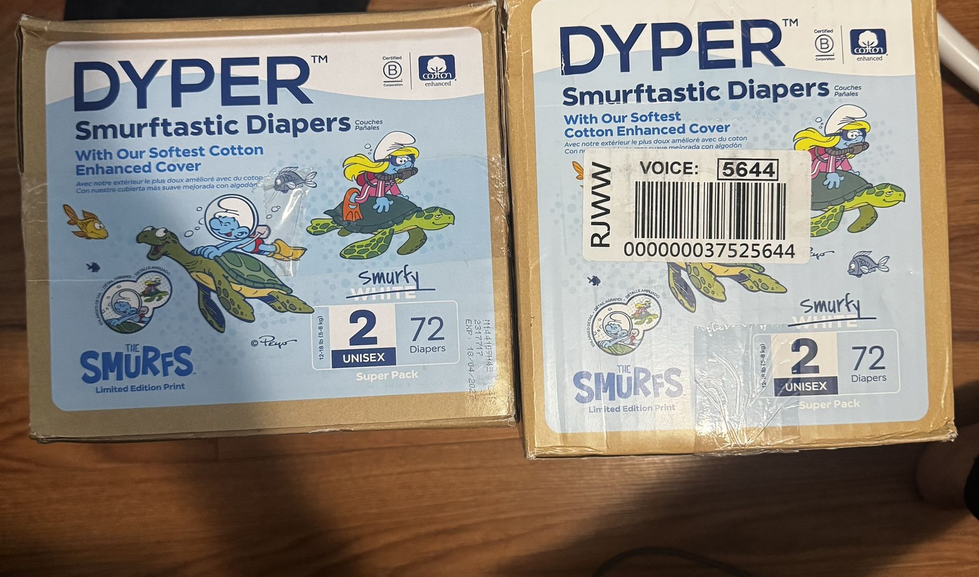 sz 2 diapers