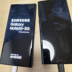 2x Samsung Galaxy Note10+ 5G – 256GB / 12GB RAM – Excellent Condition [Att]