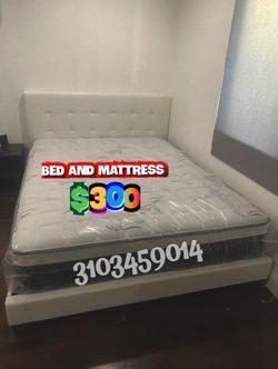 Queen Size Bed And Mattress 
