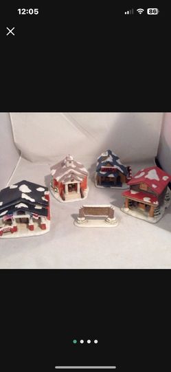 RJ Reynolds Tobaccoville Christmas village 1995