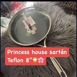 Princess House Sartén 8” Teflon Bonito❤️