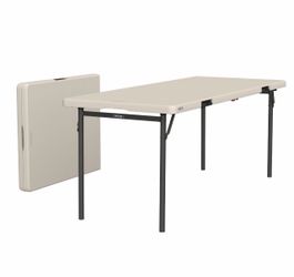 Commercial 6' Fold-in-Half Table, 2-pack