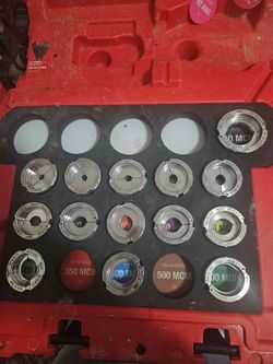 Milwaukee Die Set, MCM expanding jaw, and case